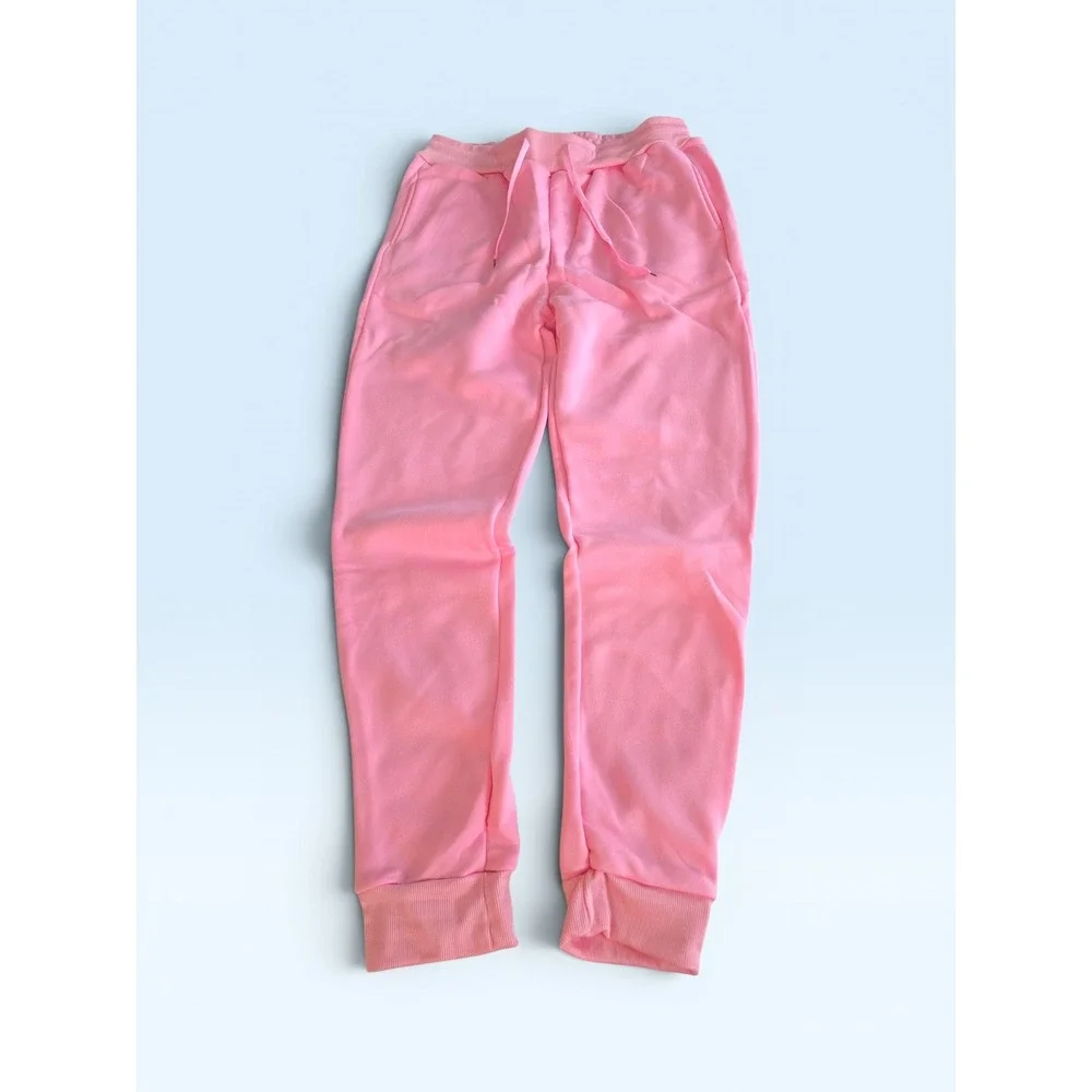 Pink 2 Piece Hoodie and Jogger Sweatpant Lounge Set Womens‎ Size Medium